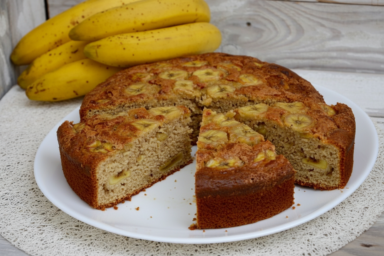 Le vrai gâteau banane réunionnais : recette maison